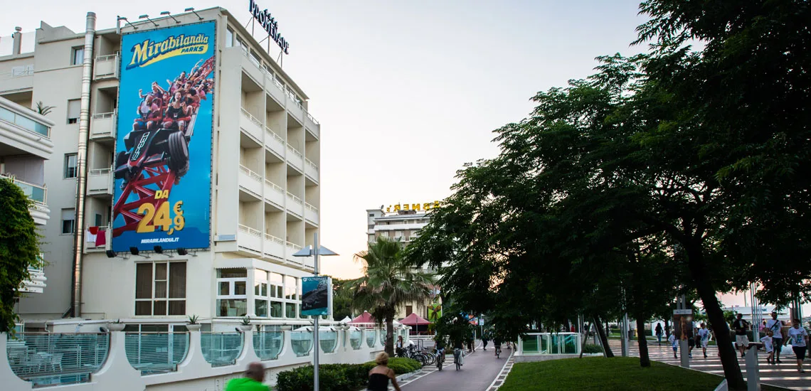 Riccione promenade lungomare 1